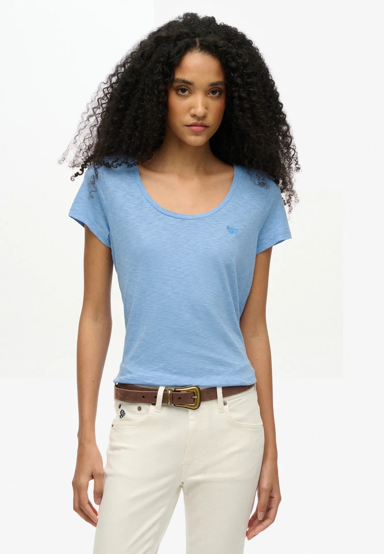 Superdry t-shirt Blue bell