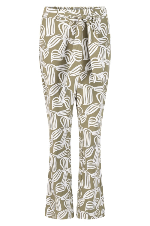 Daphne broek Zoso Green White