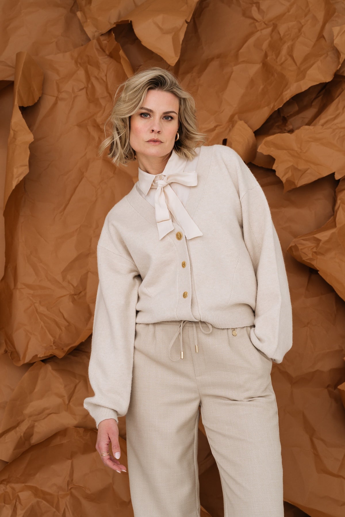 Vest Ronja Sand Melange Maicazz