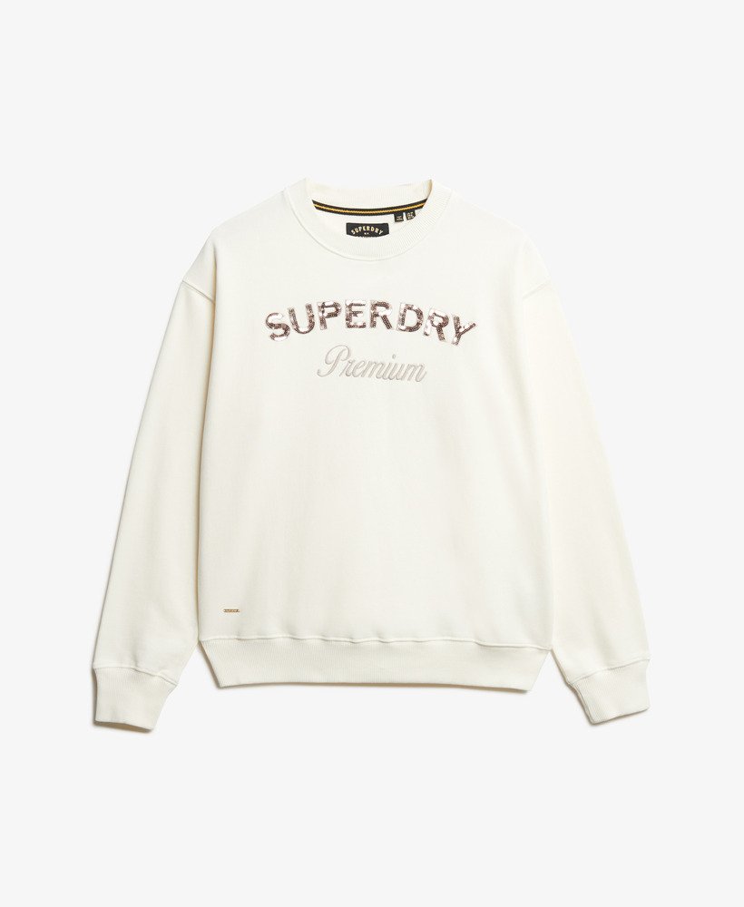 Trui Premium Design Loose Crew Superdry