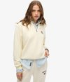 Athletic Essentials met halve rits en kraag Superdry