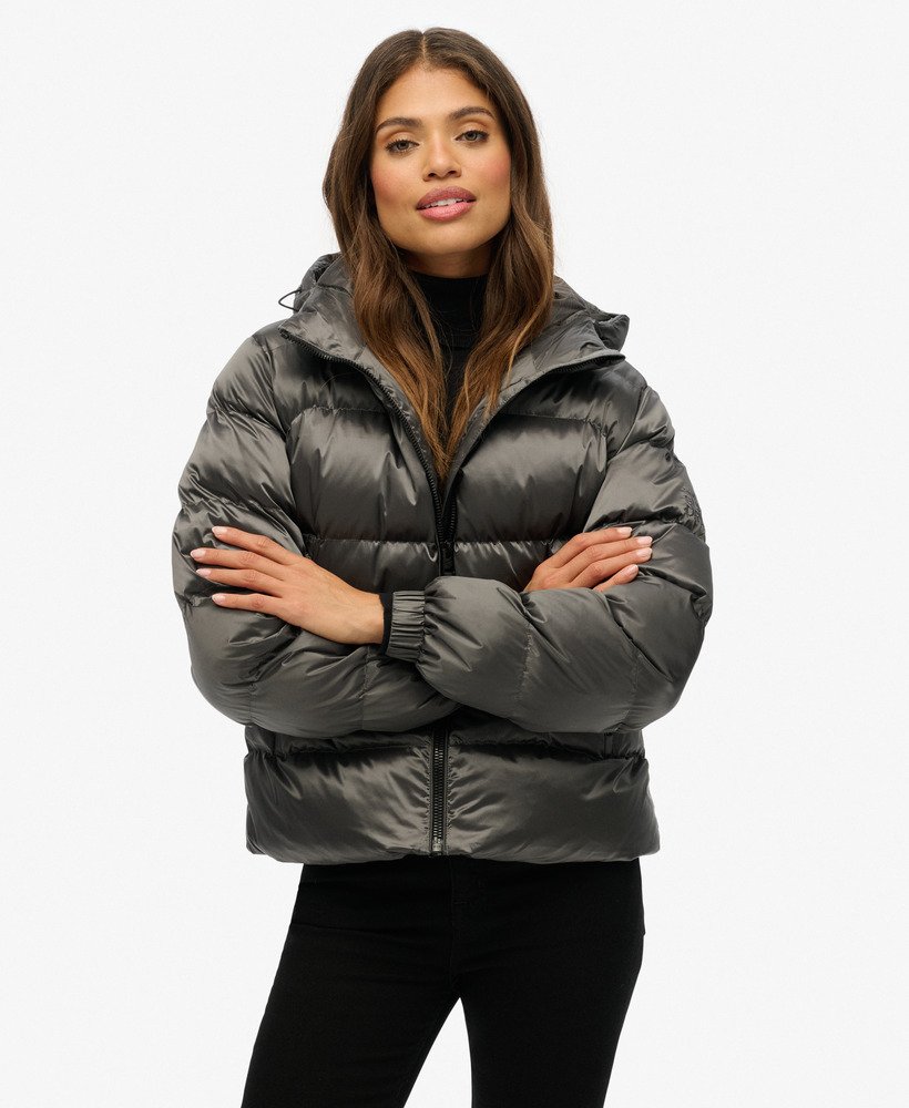 Superdry Hooded Luxe Sports Puffer