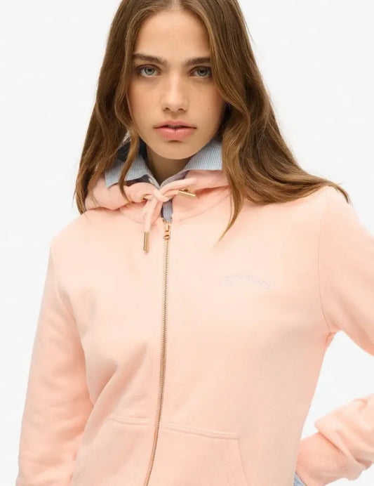 Essential Logo hoodie met rits Superdry