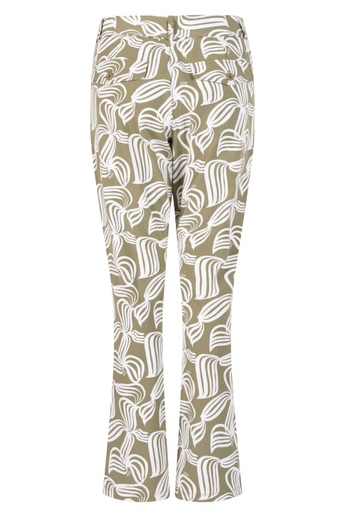 Daphne broek Zoso  Green White