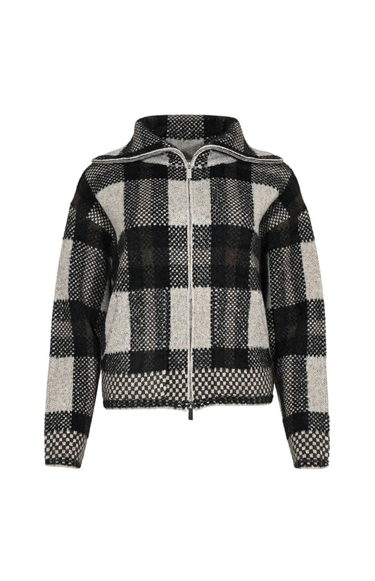 Vest Rumour Check Brown Maicazz