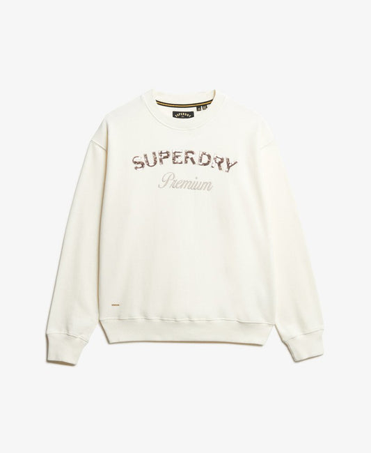 Trui Premium Design Loose Crew Superdry