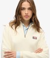 Athletic Essentials met halve rits en kraag Superdry