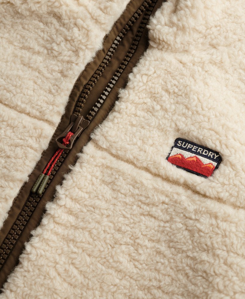 Sherpa Fleece Hybrid Jacket Superdry