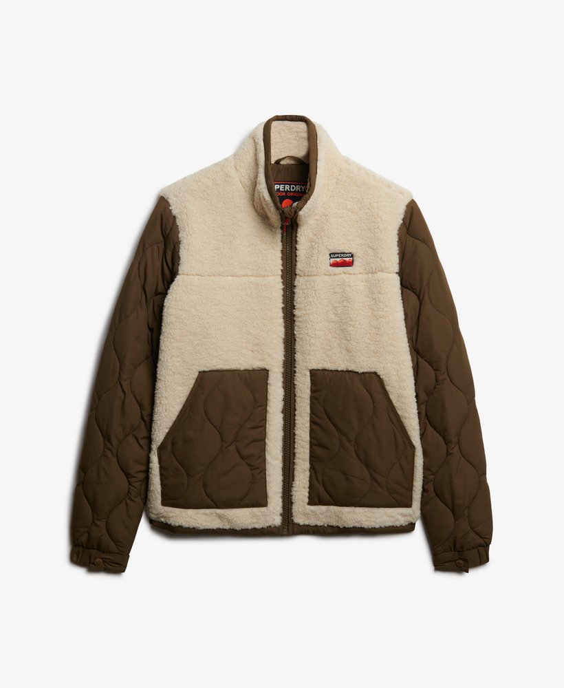 Sherpa Fleece Hybrid Jacket Superdry