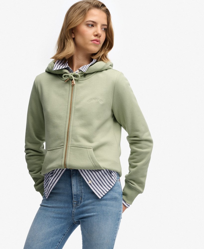 Superdry  Zip Hoodie Half Brushed
