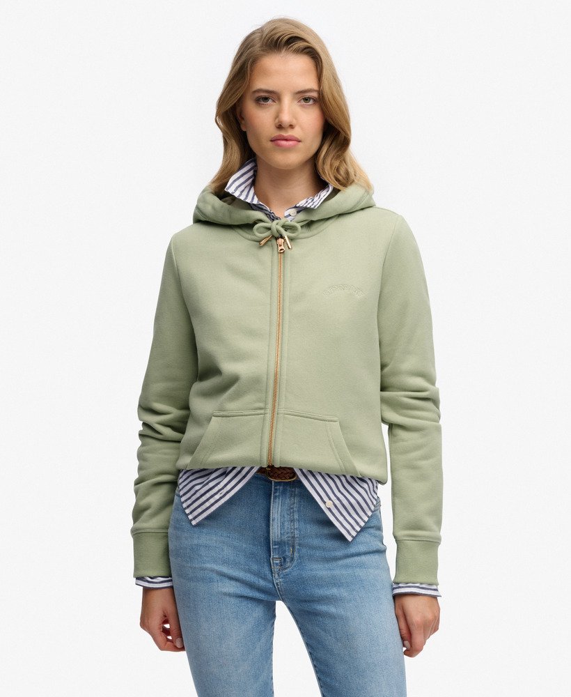 Superdry  Zip Hoodie Half Brushed