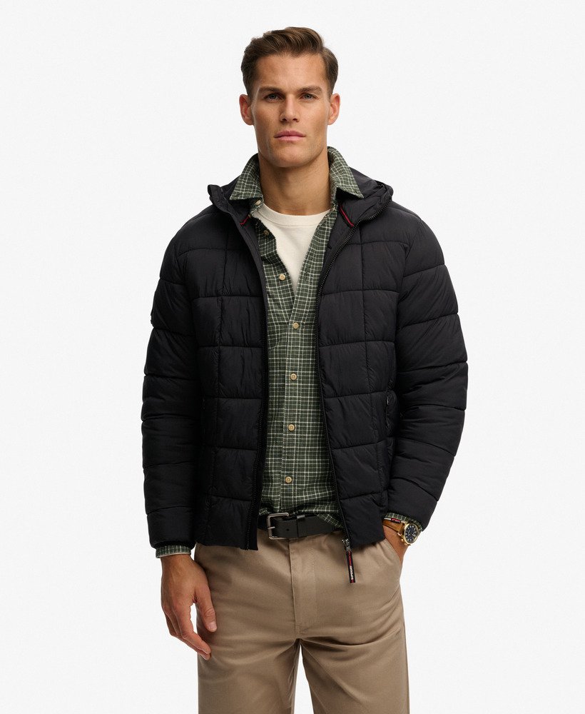 Hooded Box Quilt Fuji Lite Jacket Superdry
