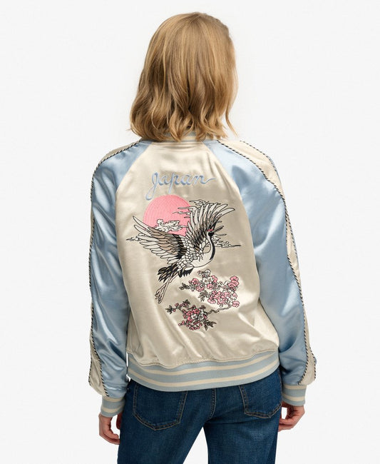 Suikajan Embroidered Bomber Jacket Superdry